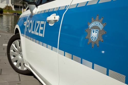 Opel Zafira als Polizeifahrzeug.