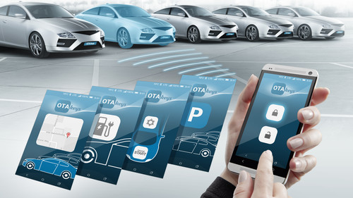 OTA Keys bietet einen virtuellen Fahrzeugschlüssel, der über das Smartphone funktioniert.