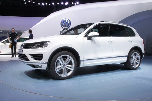 Peking 2014: Dynaudio: Volkswagen Touareg.