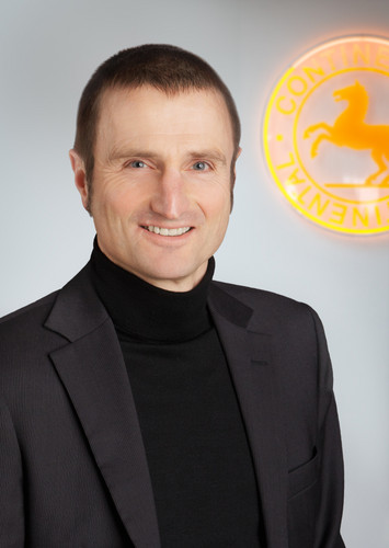 Peter Bogenschütz, Leiter Reifen-Design Continental.