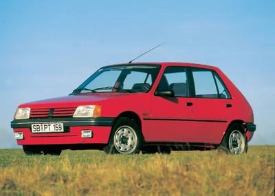 Peugeot 205 (1989).