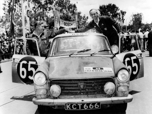 Peugeot 404 (East African Safari, 1963).
