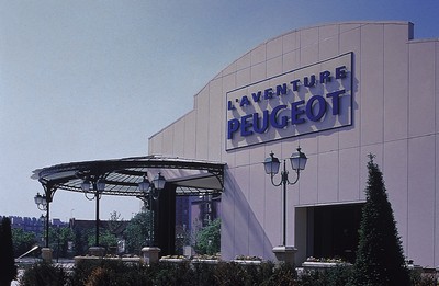 Peugeot-Museum in Sochaux.