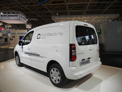 Peugeot Partner Electric.