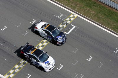 Peugeot RCZ „200ans“ beim 24-Stunden-Rennen auf dem Nürburgring.
