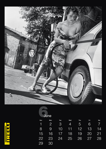 Pirelli-Kalender 2014.