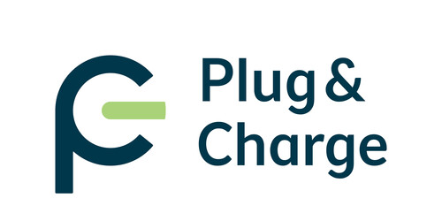 „Plug &amp; Charge“-Logo.