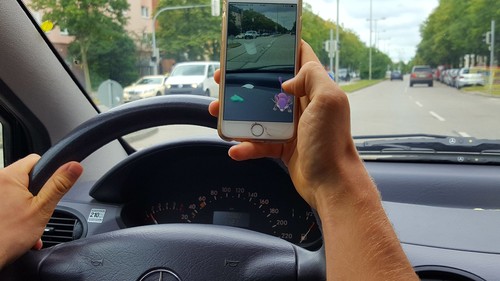 Pokemon Go: Nichts für den Straßenverkehr.