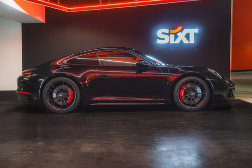 Porsche 911 als Mietfahrzeug bei Sixt.