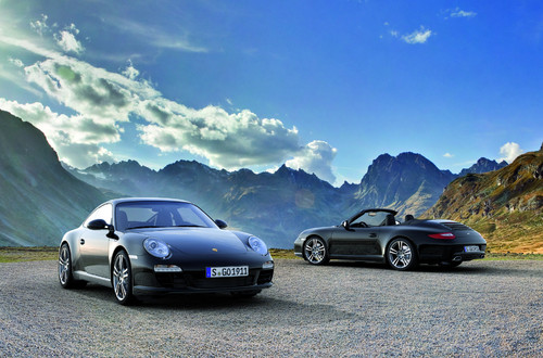 Porsche 911 Black Edition Coupé und Cabriolet.