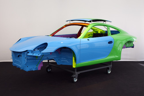 Porsche 911 Carrera Workshop: Thema Leichtbau.