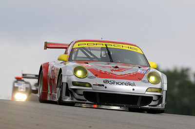 Porsche 911 GT3 RSR von Flying Lizard Motorsports.