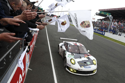Porsche 911 RSR vom Team Manthey.