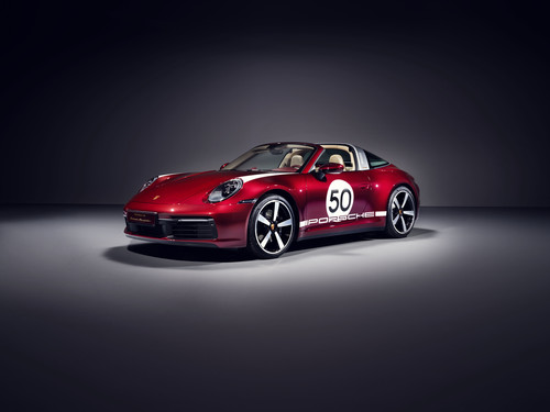 Porsche 911 Targa 4S Heritage Design Edition.
