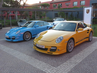 Porsche 911 Turbo mit dem Aerokit Turbo.