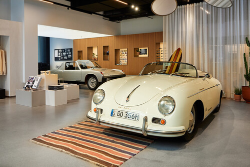 Porsche-Brand-Store in Sturttgart.