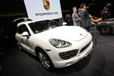 Porsche Cayenne Hybrid.
