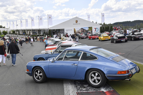 Porsche Classic auf dem AvD-Oldtimer-Grand-Prix.