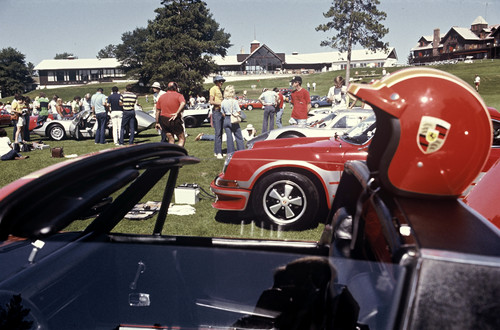 Porsche-Clubtreffen in den USA 1976.