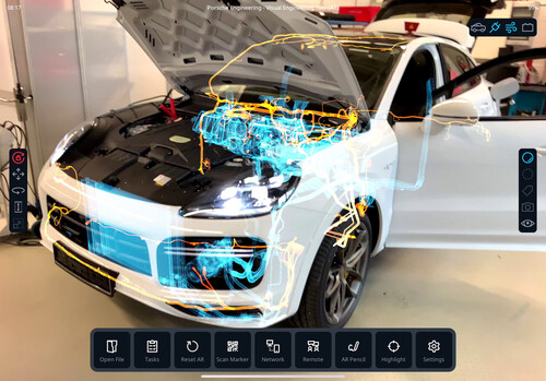 Porsche entwickelt mit Game Engines virtuelle Anwendungen und Simulationen.