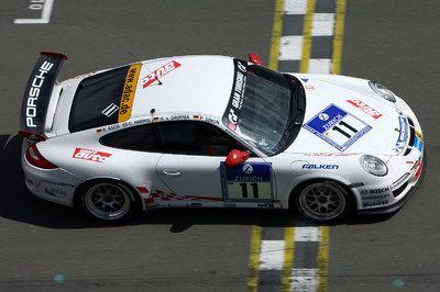 Porsche GT 3 RS auf dem Nürburgring. 