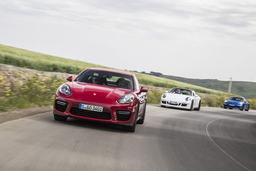 Porsche GTS Experience Targa Florio Revival 2015: Panamera an der Spitze der GTS-Familie