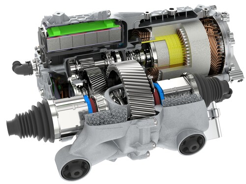 Porsche hat das Gehäuse eines Elektroantriebs im 3-D-Druckverfahren angefertigt.