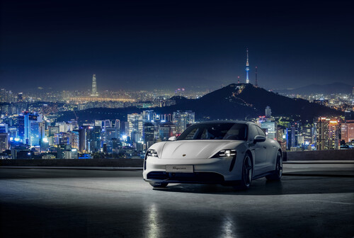 Porsche hat im Jahr 2021 mehr als 8400 Autos in Korea verkauft.
