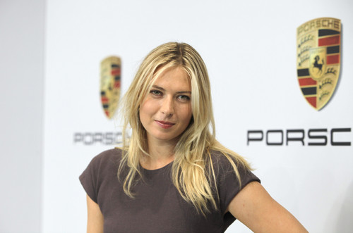 Porsche-Markenbotschafterin Maria Sharapov.