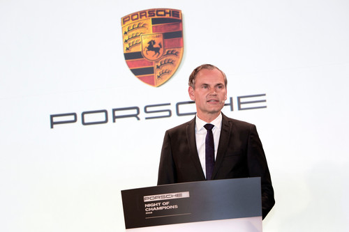 Porsche Motorsport-Gala Night of Champions: Vorstandsvorsitzender Oliver Blume.