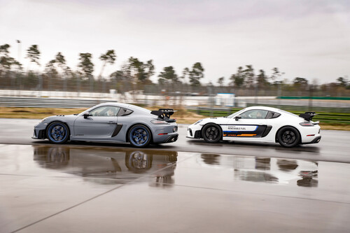 Porsche setzt im Experience Center Hockenheimring Fahrzeuge mit erneuerbarem Kraftstoff ein.

