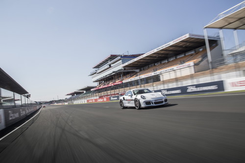 Porsche-Tracktest in Le Mans: 911 GT3 RS.