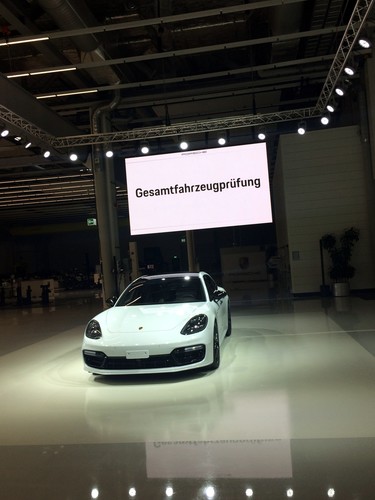 Porsche-Werk in Leipzig.