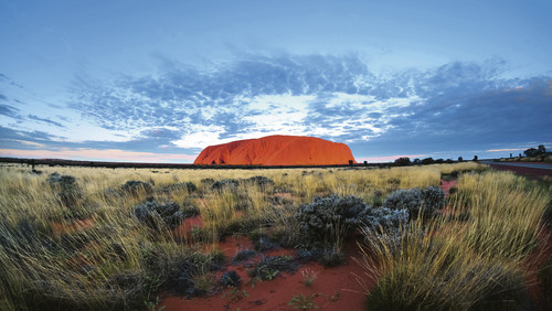 Porsche World Expedition: Der Uluru in Australien.