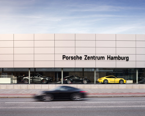 Porsche-Zentrum Hamburg. 
