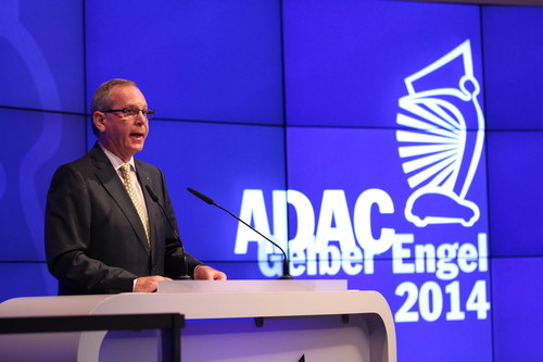 Preisverleihung „Gelber Engel“: ADAC-Präsident Peter Meyer. 