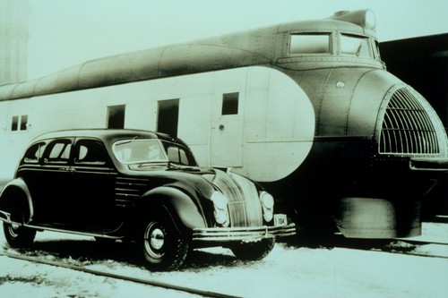 Premiere in Genf: Chrysler Air Flow 1934.