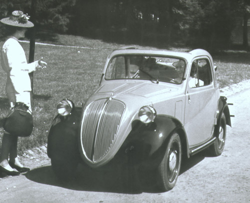 Premiere in Genf: Fiat 500 im Jahr 1937.