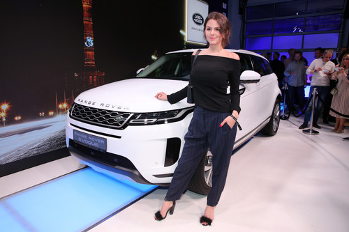 Premierenfeier für den Range Rover Evoque in Berlin: Ruby O. Fee.