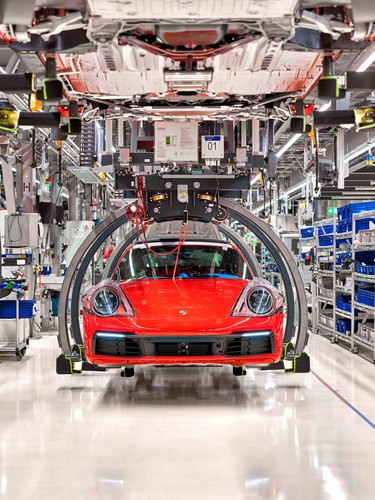 Produktion bei Porsche.