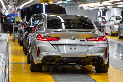 Produktion ber BMW in Dingolfing.