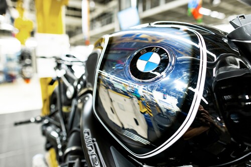 Produktion der BMW R Nine T „100 Years“ im Werk in Berlin. 