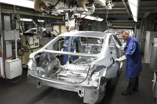 Produktion des BMW 3er.