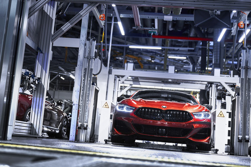 Produktion des BMW 8er Coupé im Werk Dingolfing. 