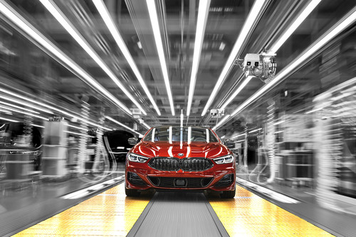 Produktion des BMW 8er Coupé im Werk Dingolfing. 