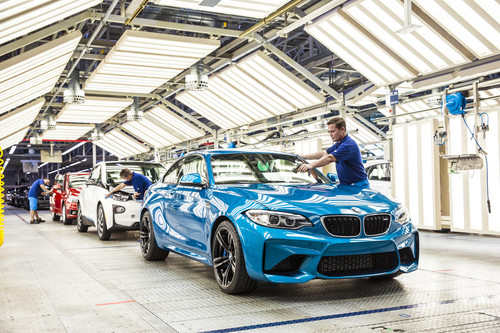 Produktion des BMW M2 Coupé im Werk Leipzig.