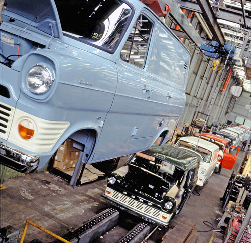 Produktion des Ford Transit I (1965 - 1978).
