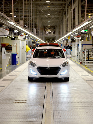 Produktion des Hyundai i30.