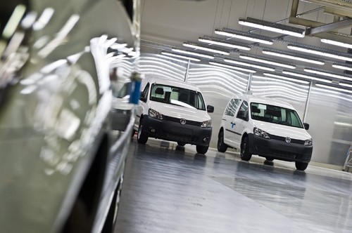 Produktion des Volkswagen Caddy.