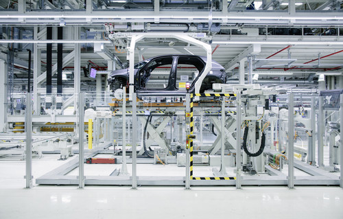 Produktion des Volkswagen ID 3.